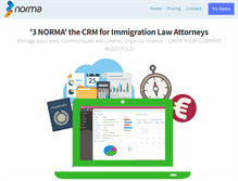 Tablet Screenshot of 3norma.com
